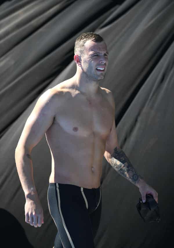 Chalmers at the Australian Swimming Championships at the Gold Coast Aquatic Centre in April.