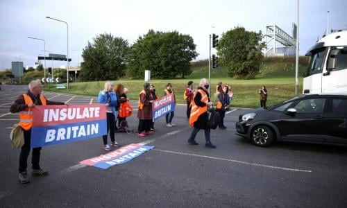 Insulate Britain Says No 10 Avoiding Having Protesters In Prison During Cop26 Cop26 The Guardian