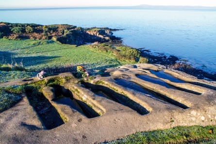 Ancient tombs by the sea