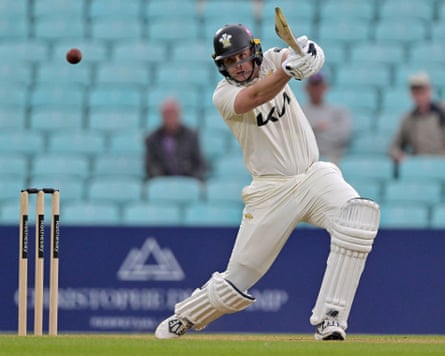 Smith in action for Surrey against Hampshire in the County Championship last month