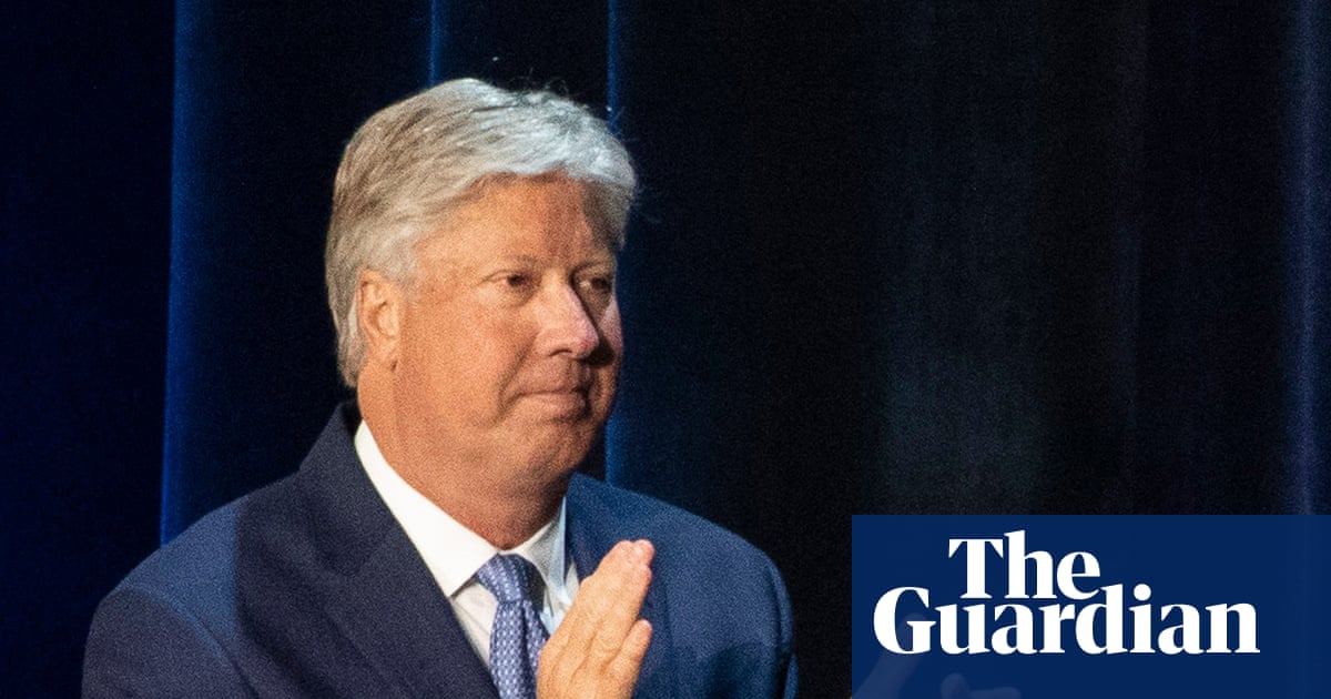 Pictured: a former Trump ‘spiritual adviser’ demonstrating the administration’s unique approach to family values.