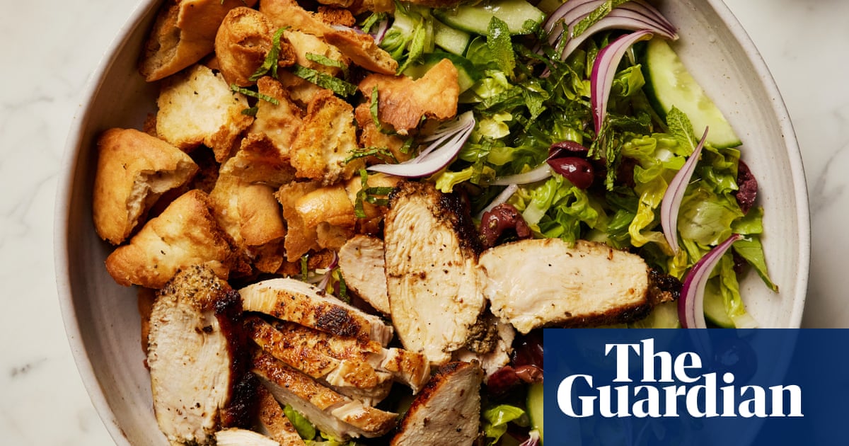 Georgina Hayden’s quick and easy recipe for chicken souvlaki salad | Quick and easy