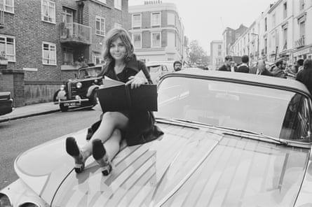 Jane Arden on the set of Separation in London’s Portobello Road in 1966.