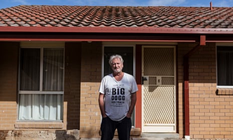 Mark Lanyon at his home in Foster, Victoria