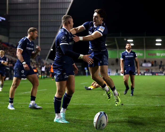 Roebuck hat-trick sets up nine-try rout as Sale pile more misery on Newcastle