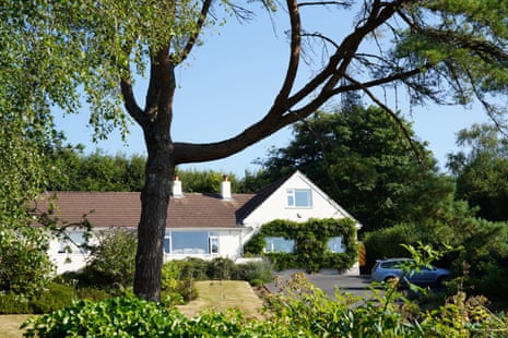 There is a large police presence in the village of Haytor in Devon.