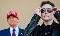 President-elect Donald Trump and Elon Musk watch the sixth test flight of SpaceX's Starship rocket.