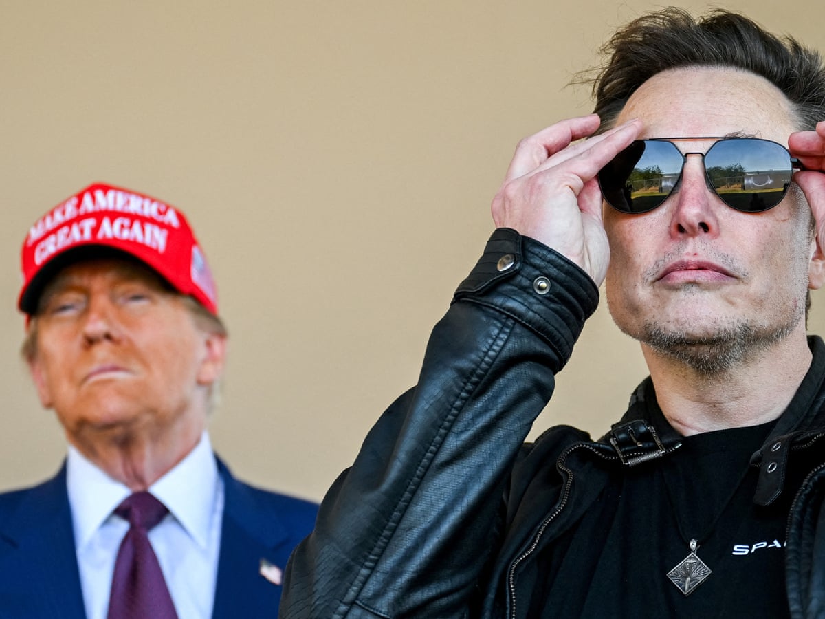 Elon Musk to pull back in Doge role starting May amid 71% dip in Tesla profits | Tesla | The Guardian