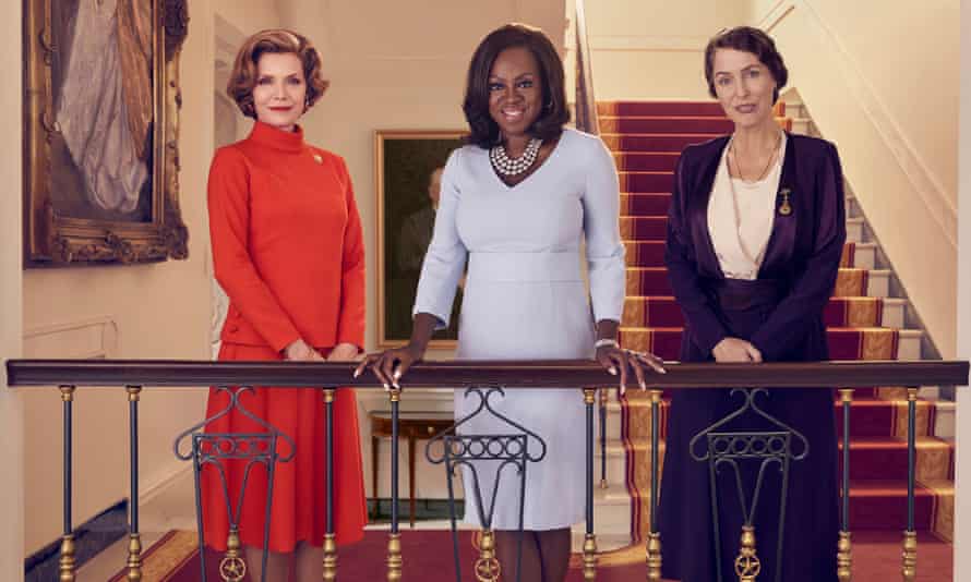 Michelle Pfeiffer, Viola Davis and Gillian Anderson in the First Lady.