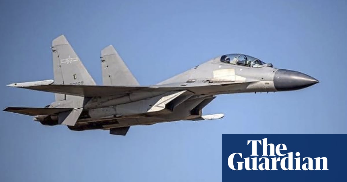 China sends jets and bombers near Taiwan as Beijing opposes island’s trade deal bid