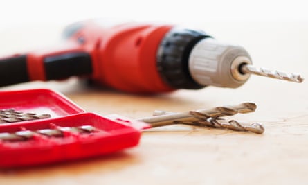 A hand drill