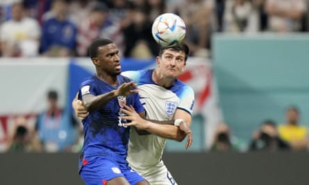 The England defence handled the threat of Haji Wright fairly easily