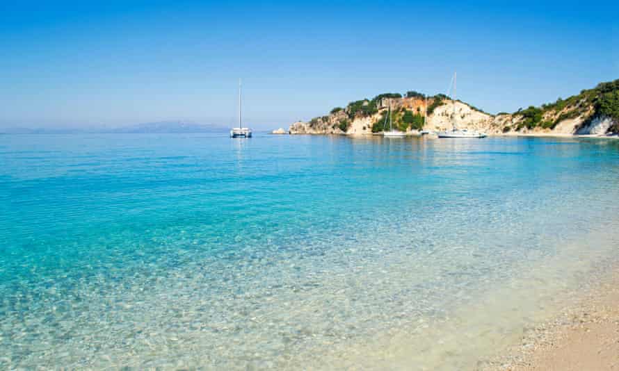 Gidaki beach, Ithaca Greece