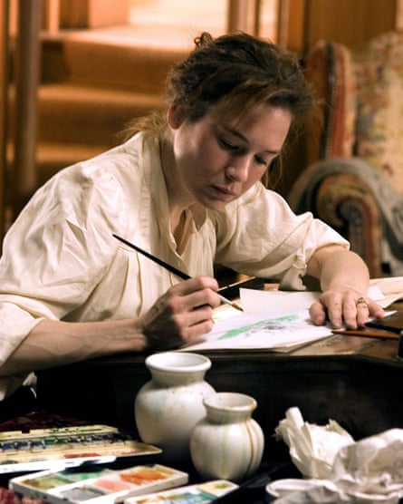 Renee Zellweger as Beatrix Potter in the 2006 biopic Miss Potter.