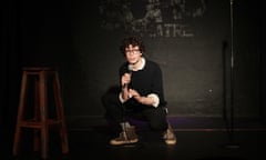 ‘Sometimes I can’t say the punchline because I think it’s too funny’ … Simon Amstell at the Soho theatre. 