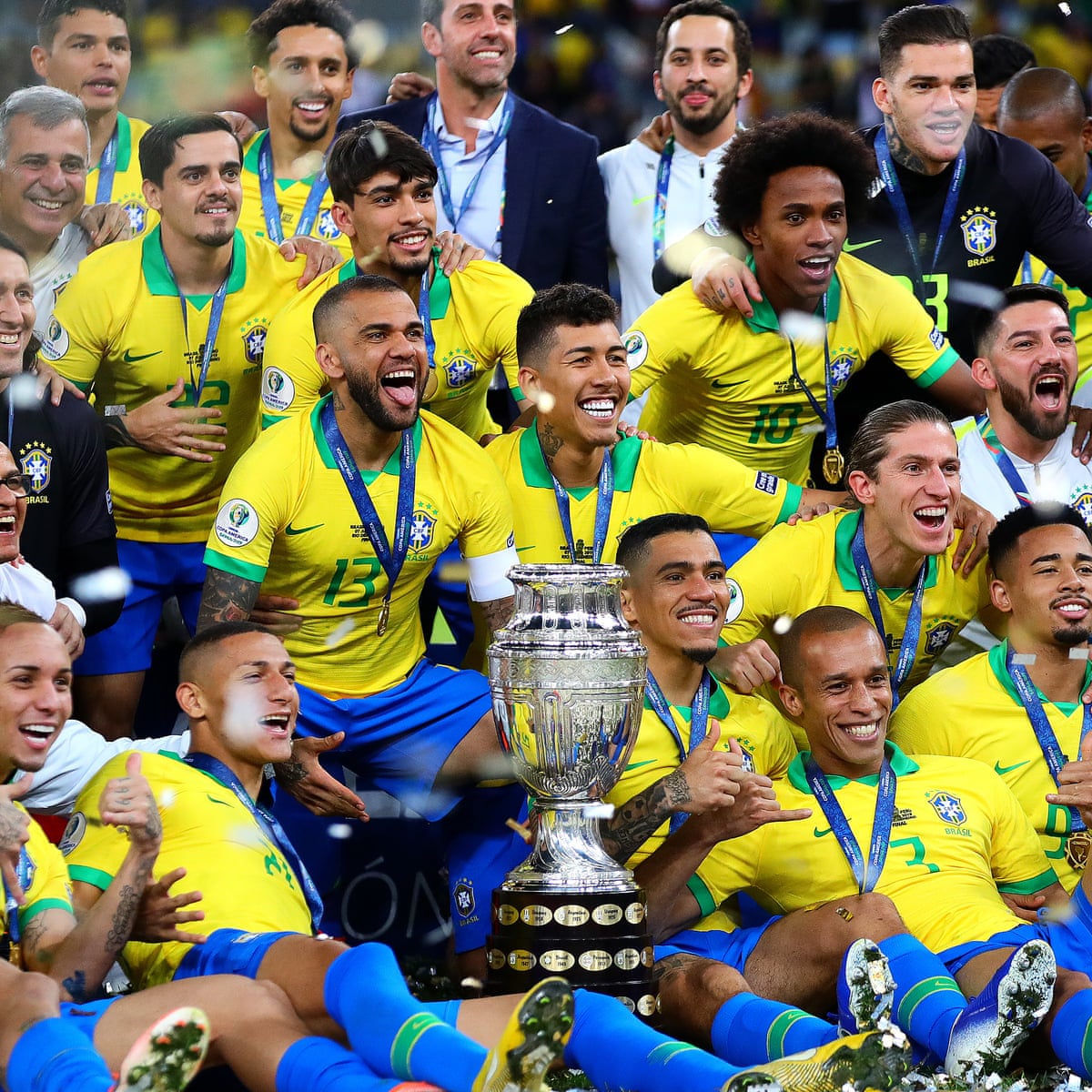 Brazil break free from the Neymar imbalance to win Copa América | Brazil |  The Guardian