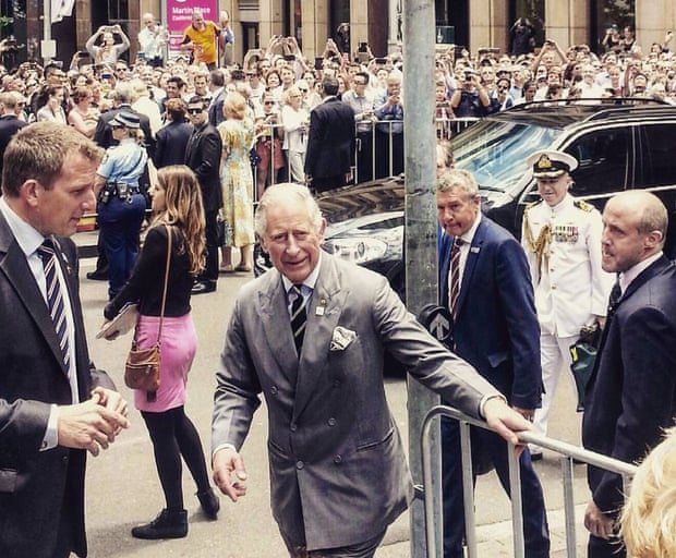 Charles in Sydney in 2015.