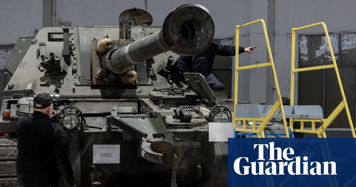 Revealed: the Ukrainian facility where UK engineers help fix vital weapons