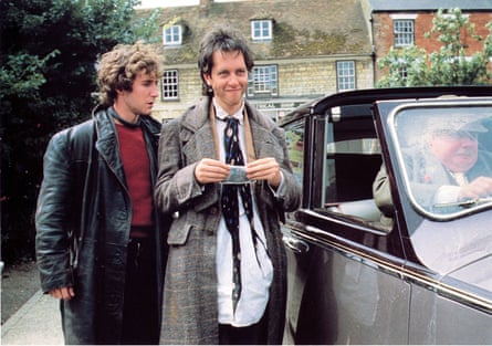 Paul McGann, Richard E Grant and Richard Griffiths in Withnail and I.