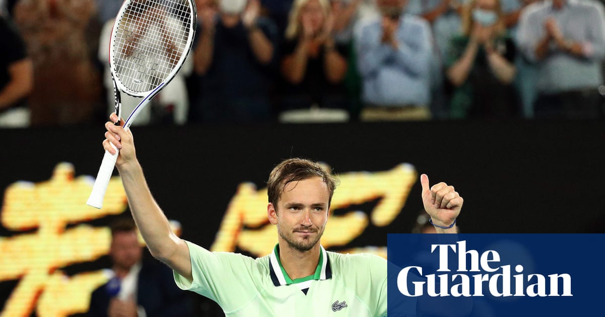 Medvedev overcomes meltdown to beat Tsitsipas and reach Australian Open final