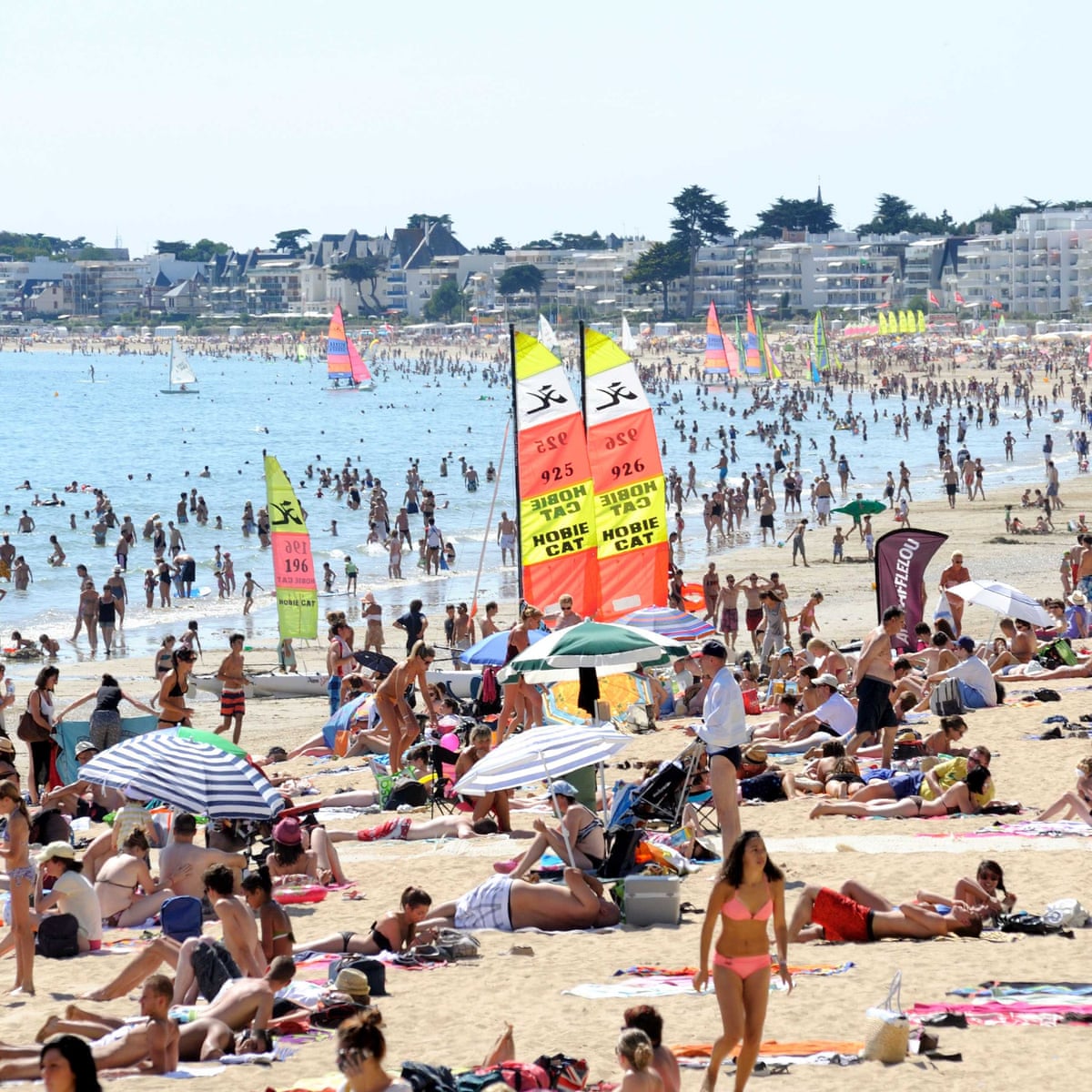 Uproar On Chic Cote D Amour As Brittany Resort Fears Privatisation Of Golden Sands France The Guardian