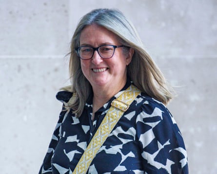 Jacqui Smith smiling