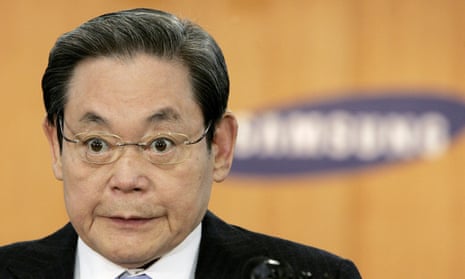 Lee Kun-hee is credited with transforming Samsung into the world’s largest smartphone maker.