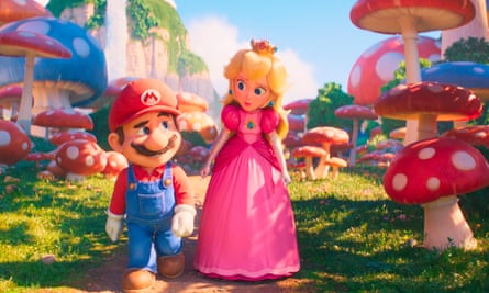 Mario voiced by Chris Pratt and Princess Peach, voiced by Anya Taylor-Joy in Nintendo.