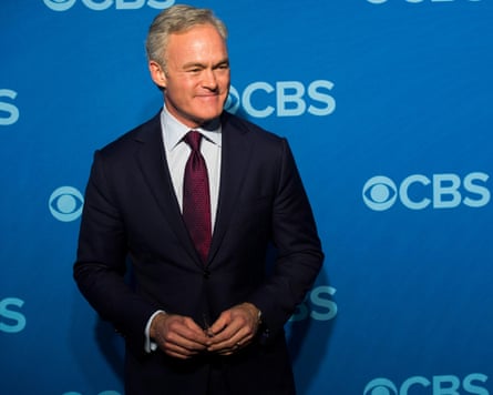 Scott Pelley astatine a CBS event.