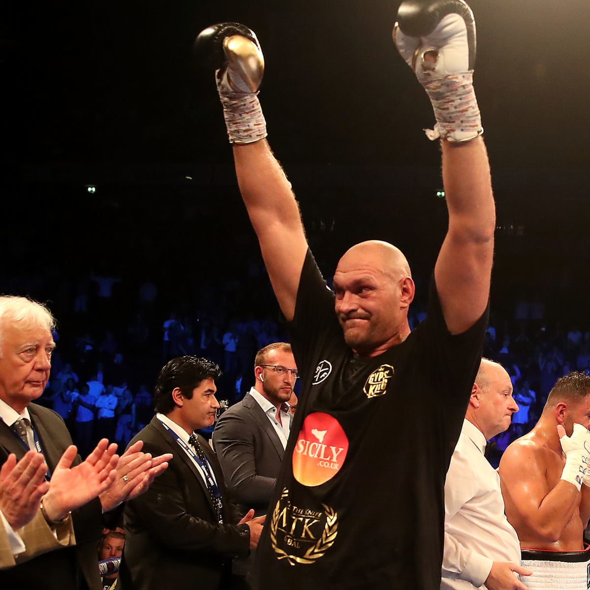Tyson Fury dismisses Tony Bellew’s challenge saying he wants