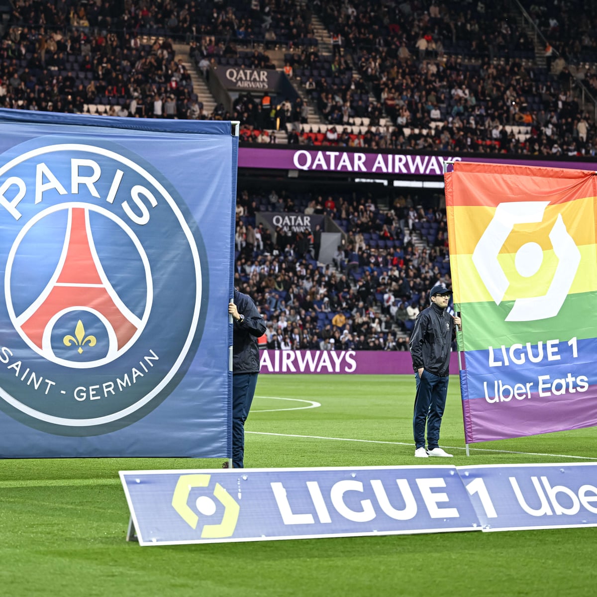 Ligue 1's LGBTQ+ campaign washed out by absent players and tone-deaf  managers, Ligue 1