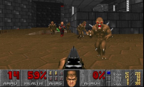 Instantly recognisable – and playable – Doom is the godfather of the first-person shooter genre