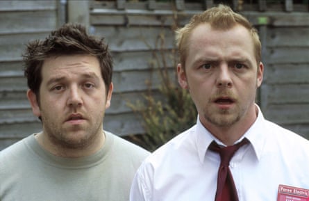 Nick Frost and Simon Pegg in Shaun of the Dead.