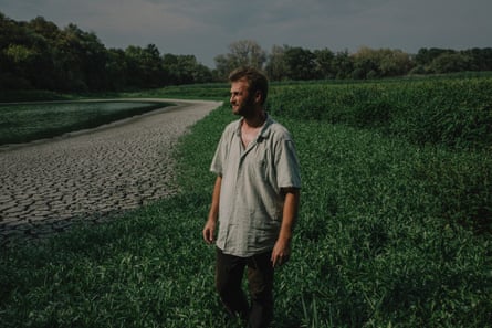 Mykhailo Mulenko on Khortytsia Island
