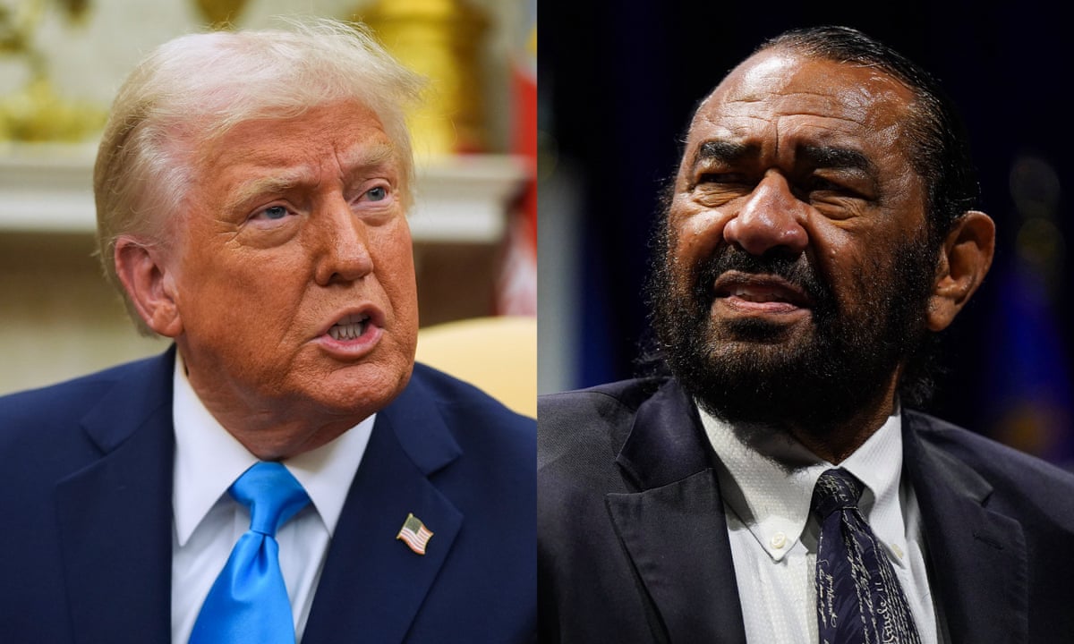 Texas representative filing impeachment articles against Trump over Gaza plan | US politics | The Guardian