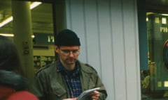 Matt Rayner, an undercover officer who infiltrated the animal rights movement, at a demonstration against vivisection From Rob Evans