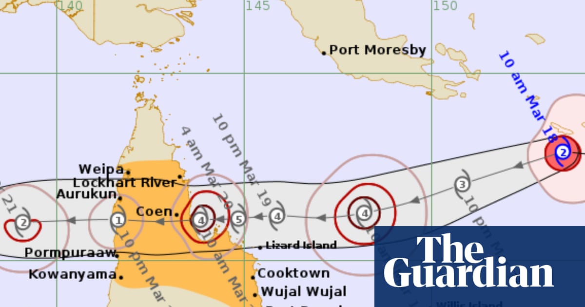 Tropical cyclone Narelle could be ‘biggest system in living memory’ when it crosses Queensland coast, authorities warn