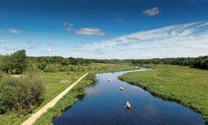 Gudenå River is with its 160 kilometers Denmark’s longest river. The river originates in Tinnet Crate northwest of Tørring near Vejle and has its outlet in Randers Fjord.