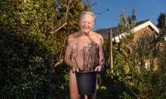 Stuart Haywood, 86, who became a naturist when he was 75.