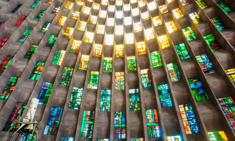 The Baptistery Window in Coventry Cathedral.