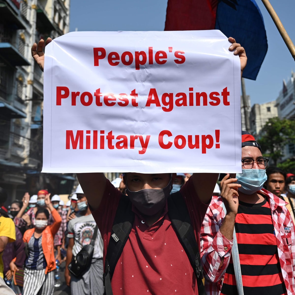 We Cannot Accept The Coup Myanmar Protests Despite Internet Blackout Myanmar The Guardian We Cannot Accept The Coup Myanmar Protests Despite Internet Blackout Myanmar The Guardian