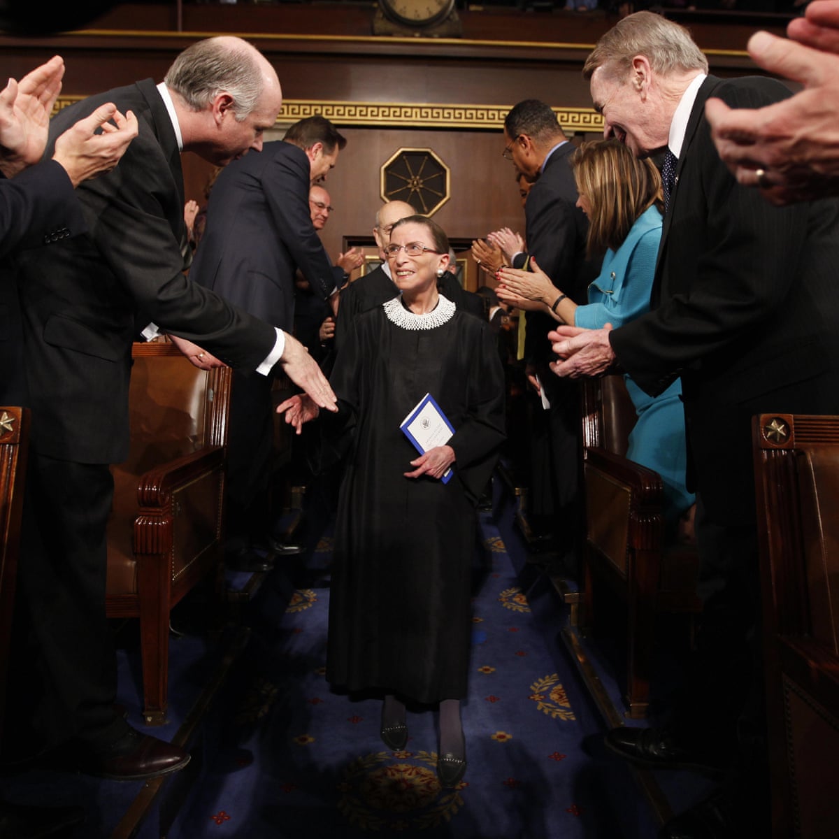 justice ruth bader ginsburg co writing