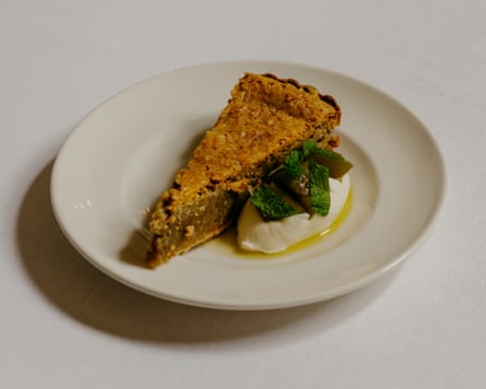 The Golden Tooth’s sunflower seed frangipane.