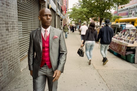 Man about town: Dapper Dan on 125th Street in New York City