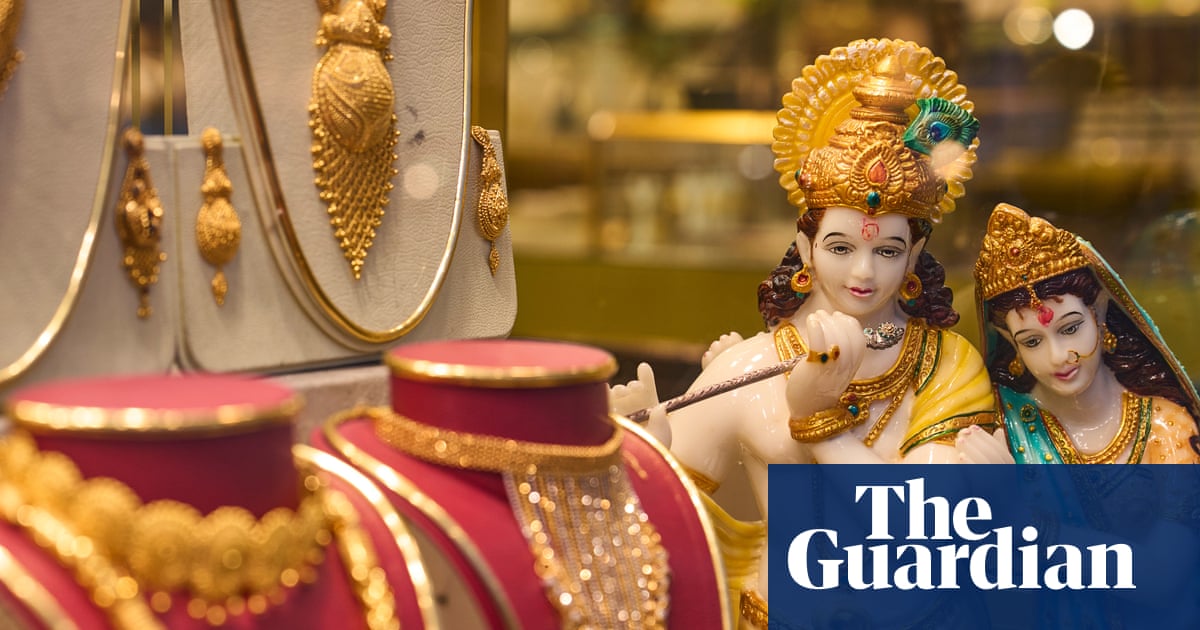 ‘By the end of the day we’re just knackered’: business booms for UK’s south Asian jewellers as gold prices soar