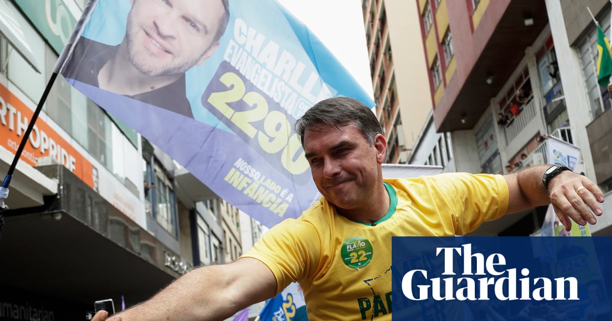 ‘A coin flip’: inside Brazil’s knife-edge election as Flávio Bolsonaro closes in on Lula