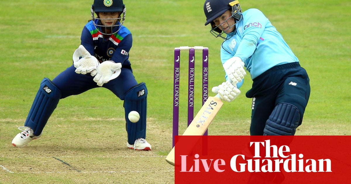 England v India: second women’s one-day international – live!