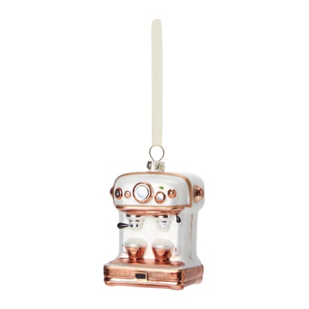 John Lewis Coffee Machine Bauble