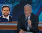 Jon Stewart on JD Vance’s rhetoric on immigrants: ‘cornerstone and intentional strategy’