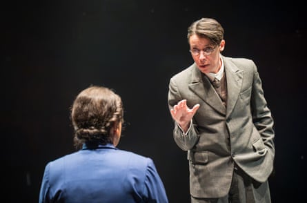 Caoilfhionn Dunne (right) in A Small and Quiet Light at Minerva theatre, Chichester.